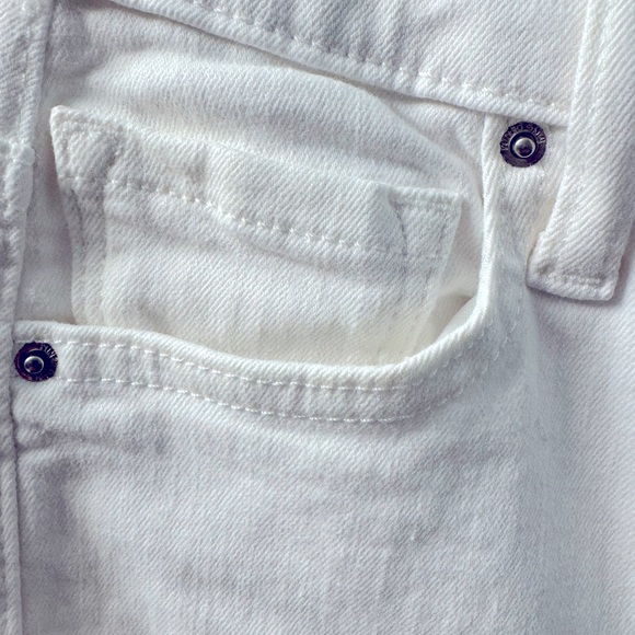 NWT Mango MNG Sienna Kick Flare Crop in White High Rise (USA Size 1) - Picture 9 of 15